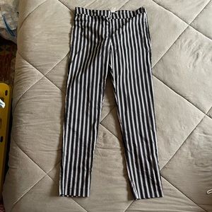H&M Striped Skinny Trousers